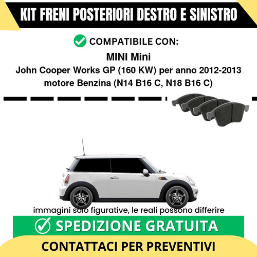 Pastiglie freno posteriori - freno,