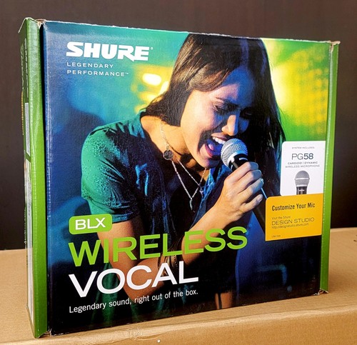 Nuovo shure blx24 pg58 - nuovo, blx24/pg58