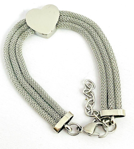 Bracciale acciaio inox tono - bracciale,