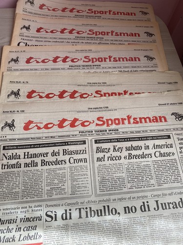 Lotto giornali cavalli - 10,