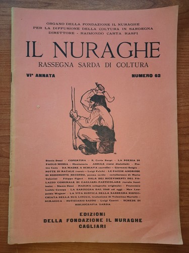 Nuraghe rassegna sarda di - sarda,