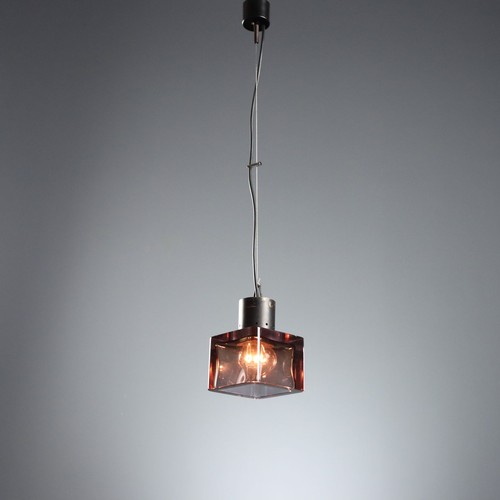 Lampada vintage vetro viola - lampada,