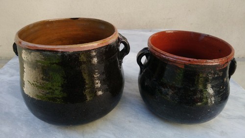 Coppia pentole terracotta - pentole, in