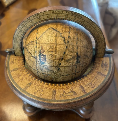 Mini mappamondo zodiaco