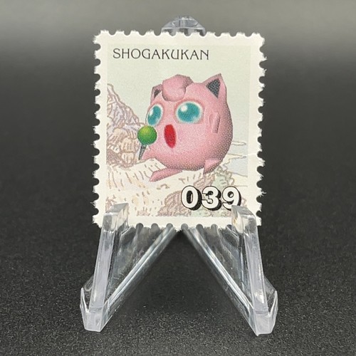 Jigglypuff pokémon stamp card - pokémon,