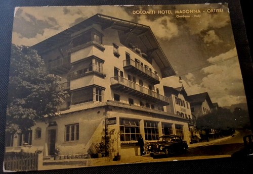 Cartolina dolomiti vintage - cartolina,
