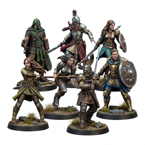 Set miniature cavaliere - set,