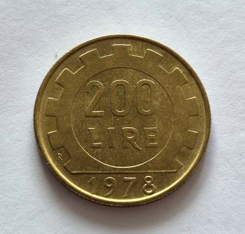 Moneta 200 lire repubblica - moneta,