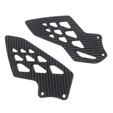 Piastre tallone 100% carbonio