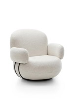 Poltrona girevole lusso