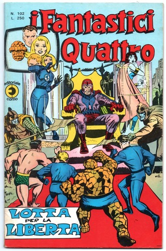 Fantastici quattro corno - fantastici, 4