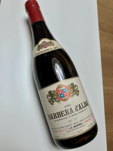 Barbera alba 1971 - la, morra