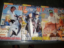 LOTTO 3 RIVISTE PESCA IN MARE
