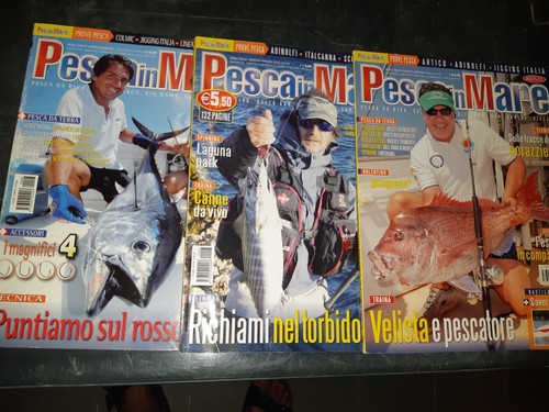 Lotto riviste pesca - riviste,