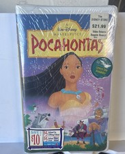 Pocahontas vhs walt - vhs, disney