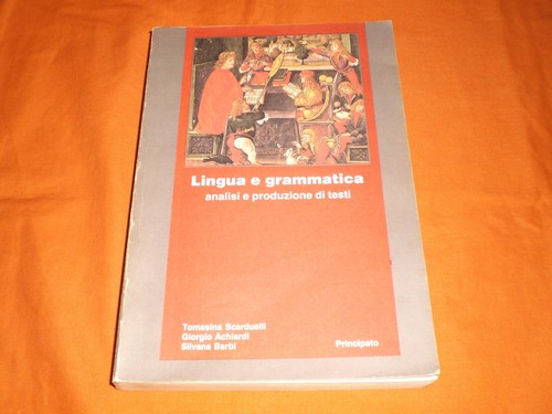 Lingua grammatica analisi - analisi, e