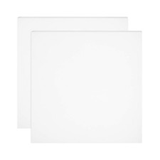 BENECREAT 2PCS Lastra in Gomma Siliconica Bianca 200x200x2mm Guarnizione