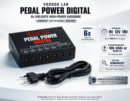 Voodoo lab pedal power digital - power,