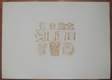 PIETRO CONSAGRA acquaforte 'senza titolo' (ns. rif. 20)