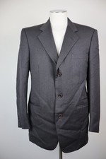 TRUSSARDI GIACCA BLAZER LANA UOMO TG 48 MAN WOOL JACKET CASUAL VINTAGE SPALLINE