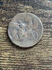 1920 Italy 10 Ten Centesimi