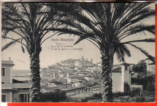 Postcard port mauritius - port,