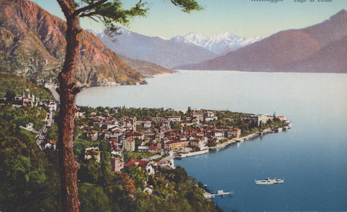Cartolina menaggio como - menaggio,
