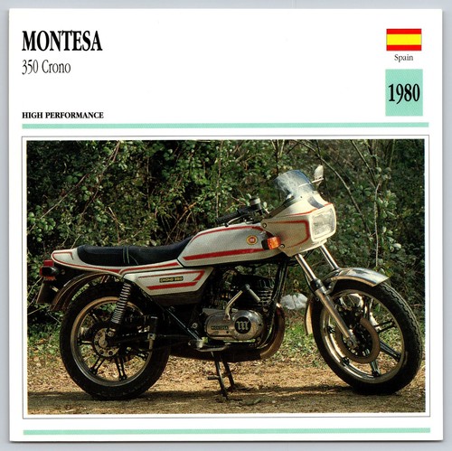 Scheda moto montesa - scheda, 350