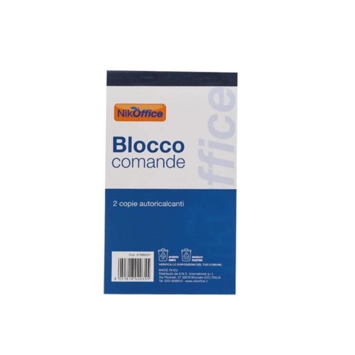 Blocchetti comande - blocchetti,