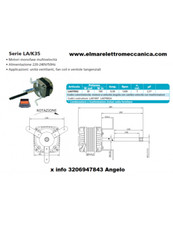 LA01007 Motore Elettrico 100 W