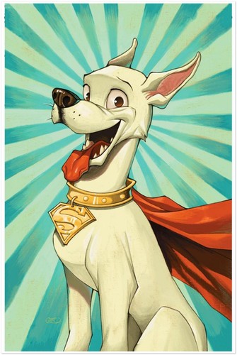 Poster krypto the - krypto, superdog