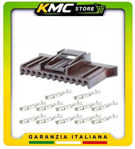 Connettore vie marrone - marrone, per