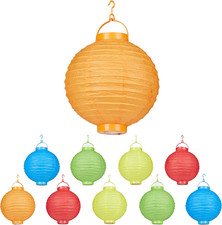 Lanterne LED Colorate, Set 10