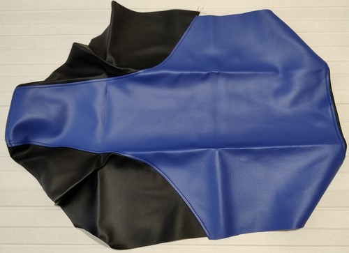 Housse selle noire bleue - de, et