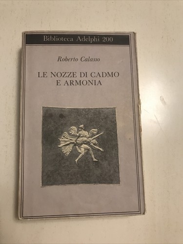 Roberto calasso nozze - roberto, di