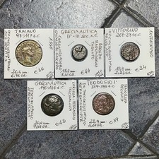 Lotto 5 Monete Romane e Greche