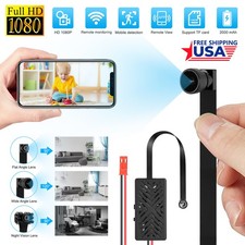 Ultra-HD Wireless 1080P Mini modulo a vite WIFI foro stenopeico fai da te fotocamera DVR Cam + 32 GB