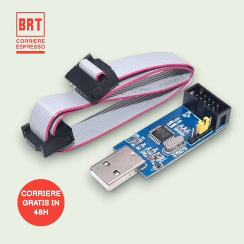 1pz programmatore usbasp usb - programmatore,