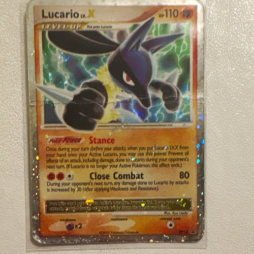 Lucario dp12 pokemon - dp12,