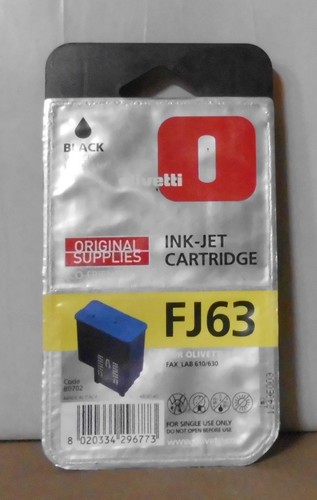 Olivetti fj63 inchiostro nero - olivetti,