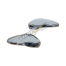 Elegante specchio cromato per