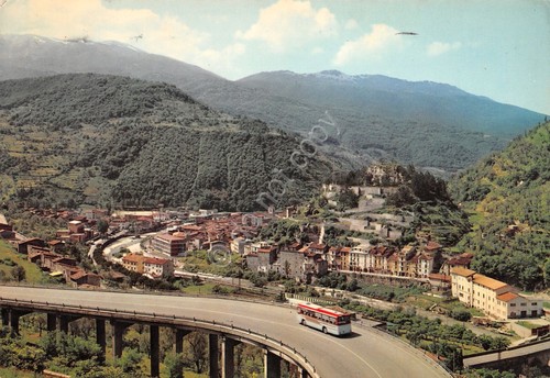 Cartolina antrodoco panorama - antrodoco,