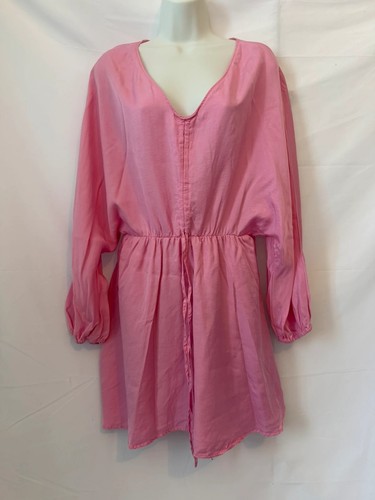 Mini abito zara - rosa, raso