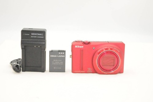 Nikon coolpix s9100 - s9100, rossa