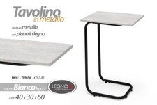 TAVOLO TAVOLINO IN METALLO