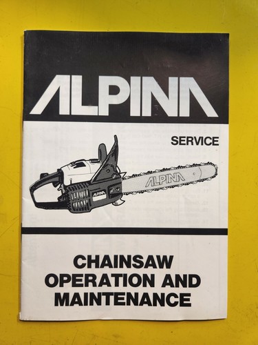 Manuale motosega alpina - motosega,