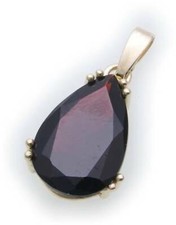 1 Pendente Granato In Oro 333