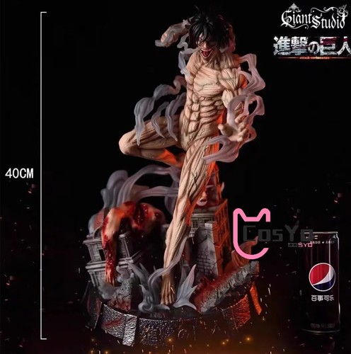 Action figure attack titan - action, on