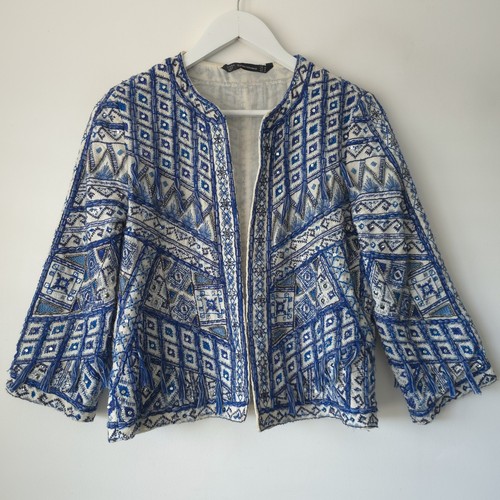 Giacca zara ricamata - giacca,