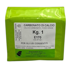 CARBONATO DI CALCIO KG. 1 E170 - ALIMENTARE